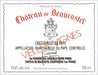 Châteauneuf-du-Pape Beaucastel Vieilles vignes Roussanne Jean-Pierre & François Perrin