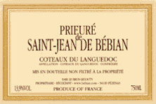 Coteaux du Languedoc Prieuré St-Jean de Bébian