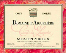 Etiquette Coteaux du Languedoc Aigueli�re Cote Dor�e