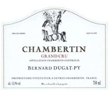 Etiquette Chambertin Grand Cru