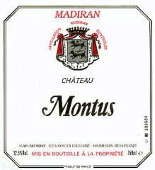 Etiquette Madiran Montus
