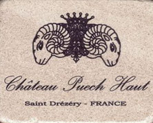 Etiquette Coteaux du Languedoc Puech-Haut-