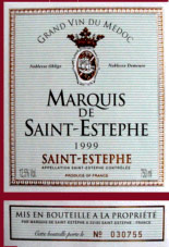 Marquis de Saint Estèphe