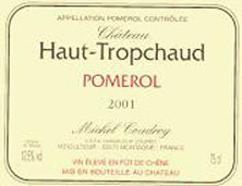 Etiquette Ch�teau Haut Tropchaud 1994