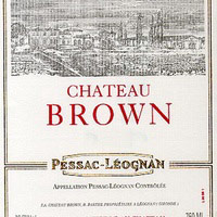 Etiquette Ch�teau Brown 1988