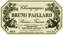 Etiquette Bruno Paillard Brut Mill�sime ----