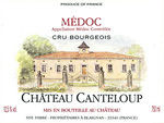 Etiquette Ch�teau Canteloup 1970