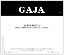 Etiquette Barbaresco