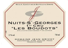 Etiquette Nuits Saint-Georges 1er Cru