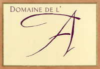Etiquette Domaine de l'A 2000