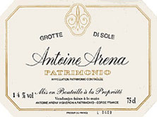 Etiquette Patrimonio Grotte di Sole