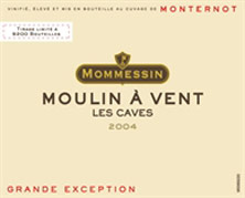 Etiquette Moulin � Vent Les Caves Montenot