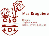 Etiquette Coteaux du Languedoc Pic Saint Loup Mas Brugui�re Le Septi�me Guilhem et Xavier Brugui�re 2003