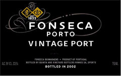 Etiquette Porto Fonseca Vintage