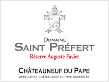 Châteauneuf-du-Pape  Réserve Auguste Favier