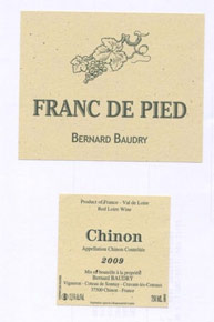 Chinon  Franc de Pied