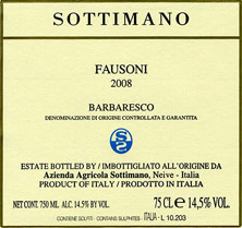 Barbaresco  Fausoni