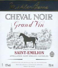 Etiquette Ch�teau Cheval Noir 1970