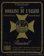 Etiquette Domaine de l'�glise