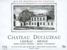 Etiquette Ducluzeau