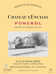 Etiquette Ch�teau l'Enclos 1970