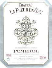 Etiquette Ch�teau la Fleur de Gay 1982