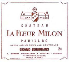 Etiquette Fleur Milon