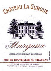 Etiquette Ch�teau la Gurgue 1955