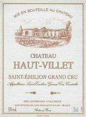 Etiquette Ch�teau Haut-Villet 1978
