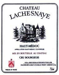 Etiquette Ch�teau Lachesnaye 1975