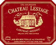 Etiquette Ch�teau Lestage 1953