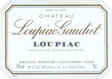 Etiquette Loupiac Gaudiet