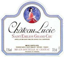 Etiquette Ch�teau Lucia (ex Lucie) 1988