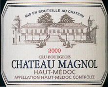 Etiquette Ch�teau Magnol 1978