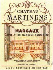 Etiquette Martinens