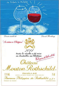 Etiquette Mouton Rothschild