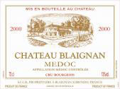 Etiquette Ch�teau Blaignan 1978