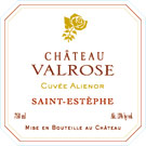 Etiquette Ch�teau Valrose 1961