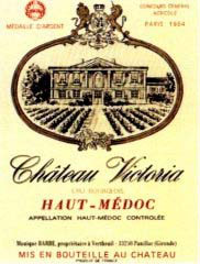 Etiquette Ch�teau Victoria 1973
