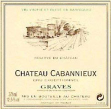 Etiquette Cabannieux