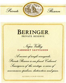 Etiquette Santa-Helena Beringer - Private Reserve