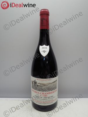 Gevrey-Chambertin 1er Cru Clos Saint-Jacques Domaine Armand Rousseau  2010 - Lot of 1 Bottle