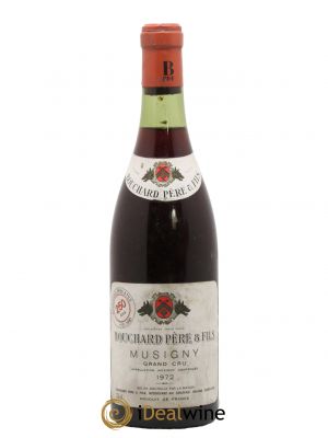 Musigny Grand Cru Bouchard Père & Fils  1972 - Lot of 1 Bottle