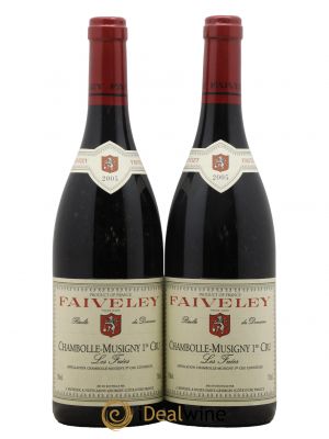 Chambolle-Musigny 1er Cru Les Fuées Faiveley 2005 - Lot de 2 Bottles