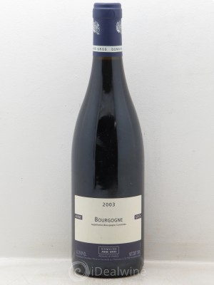 Bourgogne Anne Gros  2003 - Lot de 1 Bouteille