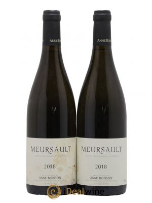 Meursault Anne Boisson 2018 - Lot de 2 Bottles