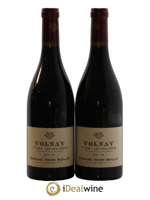 Volnay 1er Cru Les Caillerets Henri Boillot (Domaine) 2015 - Lot de 2 Bottles