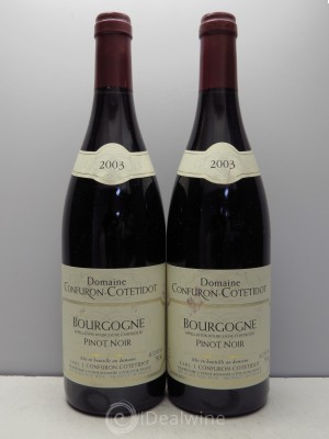 Bourgogne Pinot Noir Confuron-Cotetidot  2003 - Lot de 2 Bouteilles