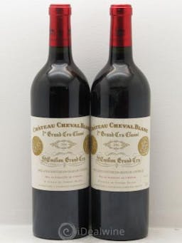 Château Cheval Blanc 1er Grand Cru Classé A  2001 - Lot de 2 Bouteilles