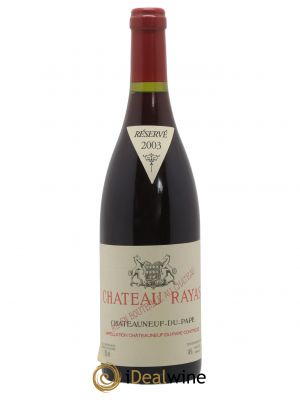 Châteauneuf-du-Pape Château Rayas Emmanuel Reynaud 2003 - Lot de 1 Bottle